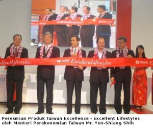 Peresmian Taiwan Excellence - Excellent Lifestyles