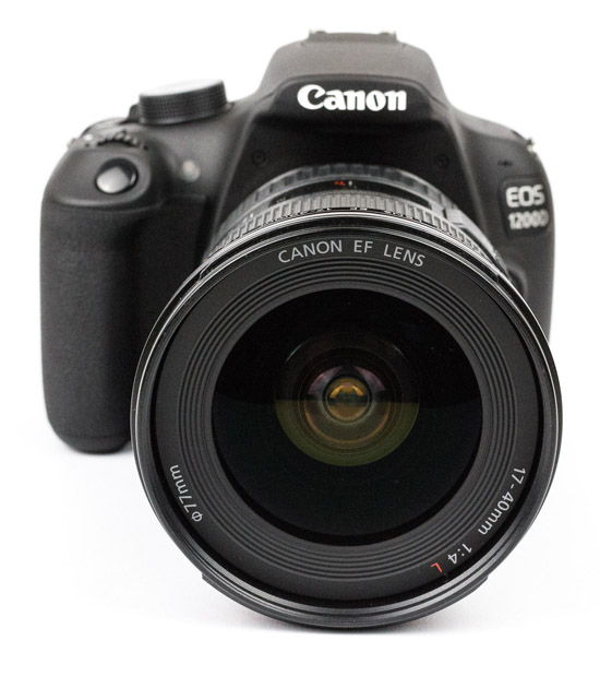 Canon EOS 1200D mit Canon EF 17-40mm L