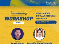 Workshop iFortepreneur 4.0 series -2 hadirkan JALA Tech dan Lemonto