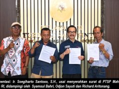 Soegiharto Santoso Kembali Surati Ketua Mahkamah Agung Terkait Perkara Kasasi No. 431 K/TUN/2026 dan Infokan adanya 16 LP Perkara APKOMINDO