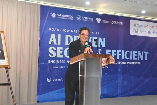 APKOMINDO, APTIKNAS, BSSN RI dan Yorindo Dorong Transformasi Digital Rumah Sakit melalui Roadshow Nasional AI Driven Secure & Efficient