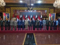 Panglima TNI Dampingi Menhan RI Terima Kunjungan Wakil Perdana Menteri sekaligus Menteri Negara Urusan Pertahanan Qatar