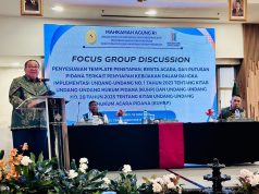 MA Finalisasi Ratusan Instrumen Administrasi dan Teknis Perkara Pidana