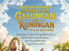 Soegiharto Santoso Mengucapkan Selamat Hari Suci Galungan dan Kuningan 17 & 27 Juni 2026
