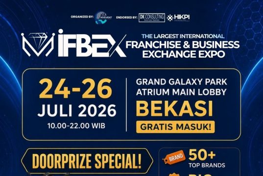 APKOMINDO, APTIKNAS, dan PERATIN Dukung IFBEX Bekasi 2026, Soegiharto Santoso: Era Agentic AI Akan Mengubah Masa Depan Bisnis Franchise