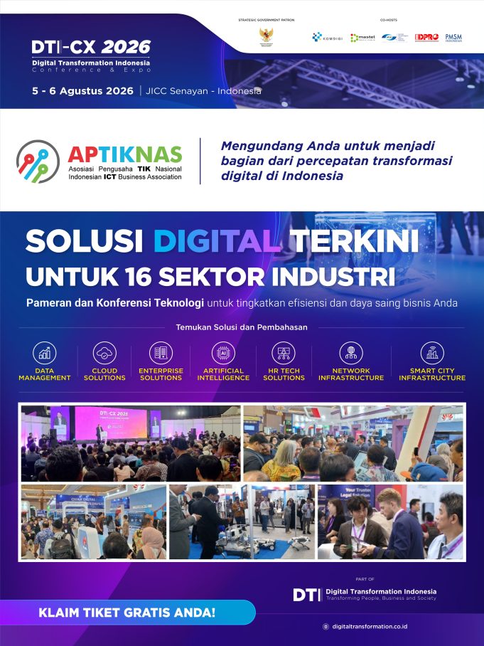 APKOMINDO dan APTIKNAS Ajak Pelaku Industri Berkolaborasi di DTI-CX 2026, Percepat Transformasi Digital Indonesia