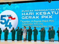 Puncak HKG ke-54, Tri Tito Ajak Kader PKK Perkuat 10 Program Pokok Selaras Asta Cita