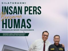 Ketum FORSIMEMA Apresiasi Sambutan Hangat Humas PN Palangkaraya Terhadap Silaturahmi Media