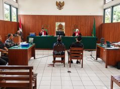 Kolaborasi PN Cibadak–PN Serang Hadirkan Saksi Secara Elektronik