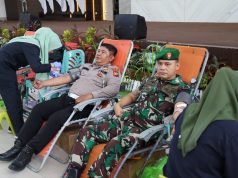 Peringati HUT Ke-1, Kodam XIX Tuanku Tambusai Gelar Donor Darah MassalÂ