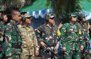 Kasdam Tinjau Latbakjatrat Rudal Starstreak Pantai Sepahat