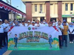 Sambut HUT RI dan MA, PN Sampang Perkuat Solidaritas lewat Jalan Sehat