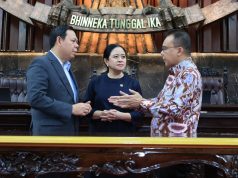 Puan, Dasco, dan Sultan Kompak Inspeksi Ruang Sidang Bersama dan Makan Bakso