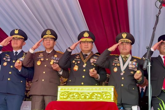 Pangdam XIX dan Forkopimda Hadiri Upacara HUT RI Ke 81 Provinsi Riau