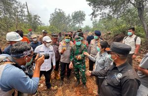 Turun Langsung ke Kerumutan, Pangdam XIX dan Kapolda Riau Pantau Pemadaman Karhutla
