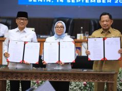 Tanda Tangani SKB 3 Menteri, Mendes Yandri Dorong Perempuan Jadi Subjek Pembangunan