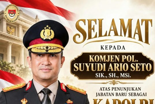 Suyudi Ario Seto Dilantik Jadi Kapolri, Soegiharto Santoso: Sejak 2025 Saya Sudah Melihat Beliau Layak