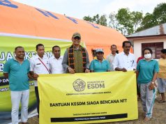 Senyum Kembali Tumbuh di Nagekeo, Kementerian ESDM Dampingi 600 Anak Pascagempa melalui Trauma Healing