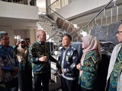 Plt. Sekma Tinjau Langsung Kondisi PTA Banten Pasca Kebakaran