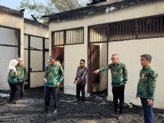 Di Balik Puing Kebakaran: KPT Gorontalo Bersama Biro Perlengkapan MARI Tinjau Zitting Plaats PN Gorontalo